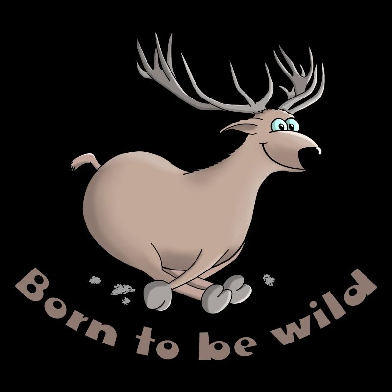 Cerf drôle
