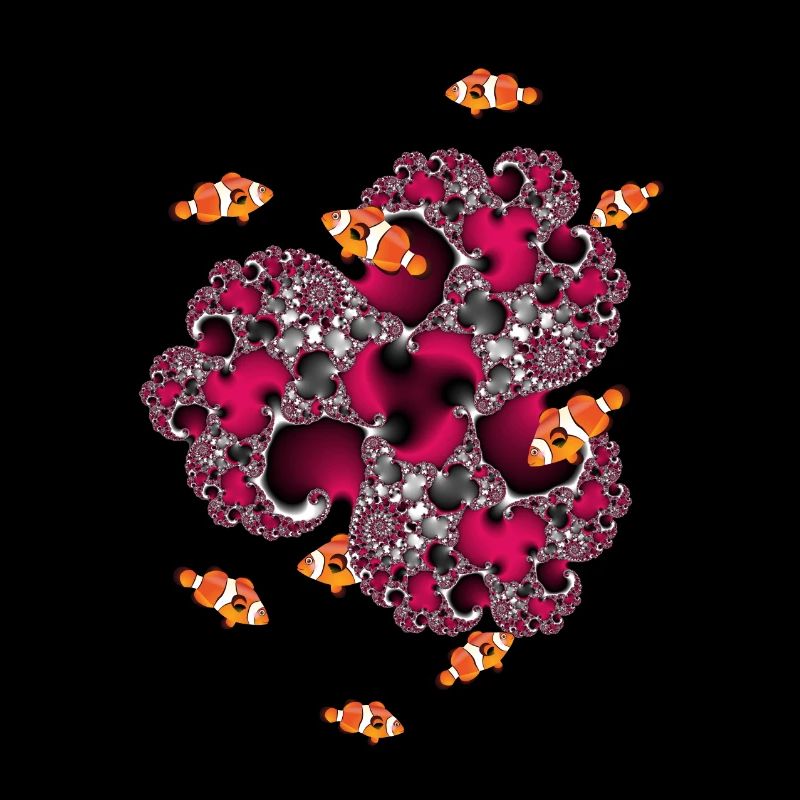 Fractal #15 Coral Clownfish