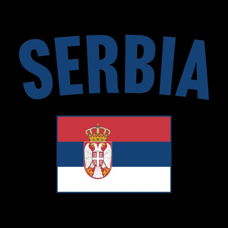 Drapeau de la Serbie