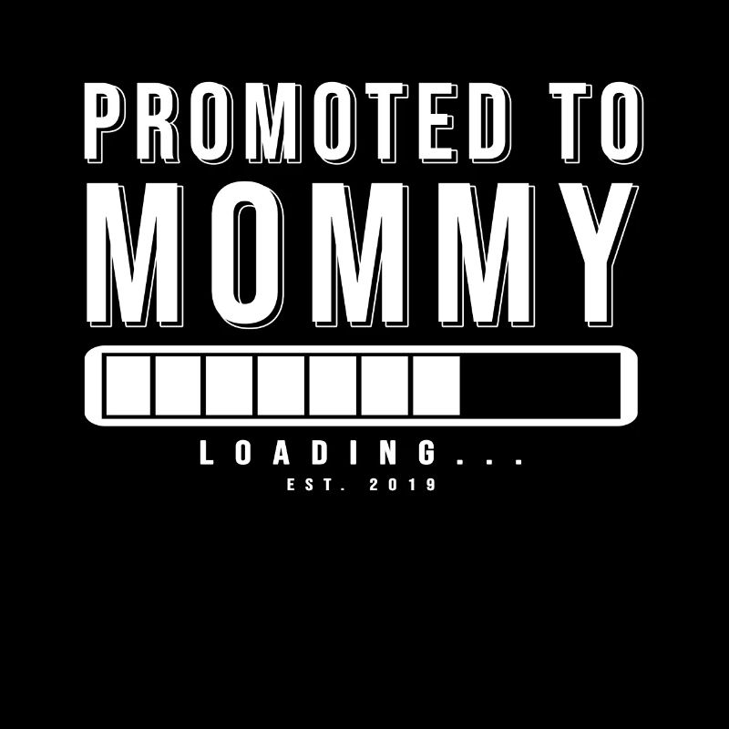 Mama 2019 Loading Shirt Geschenk Mutter Schwanger