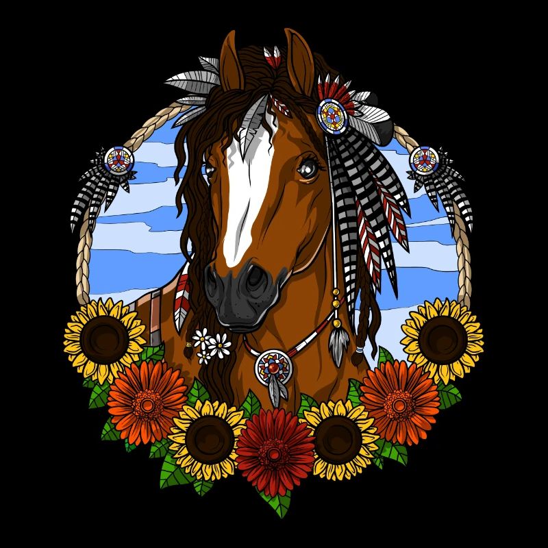Hippie cheval