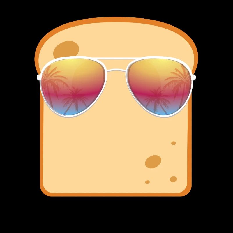 Bread with sunglasses gift