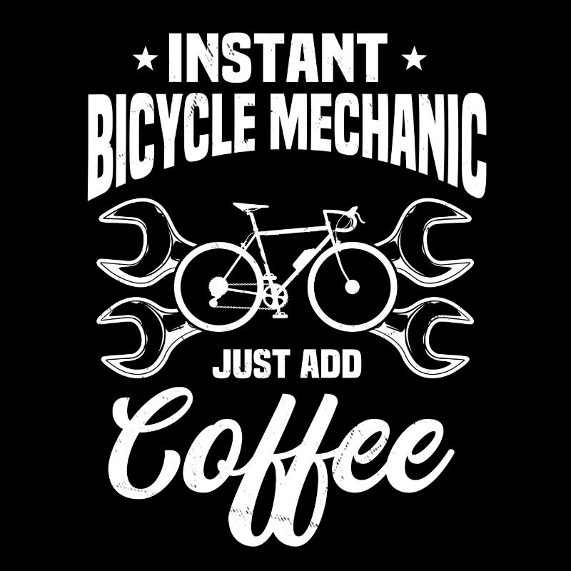 Bicycle mechanic and coffee