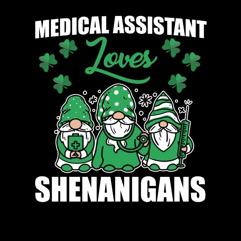 L’assistante médicale adore la Saint-Patrick
