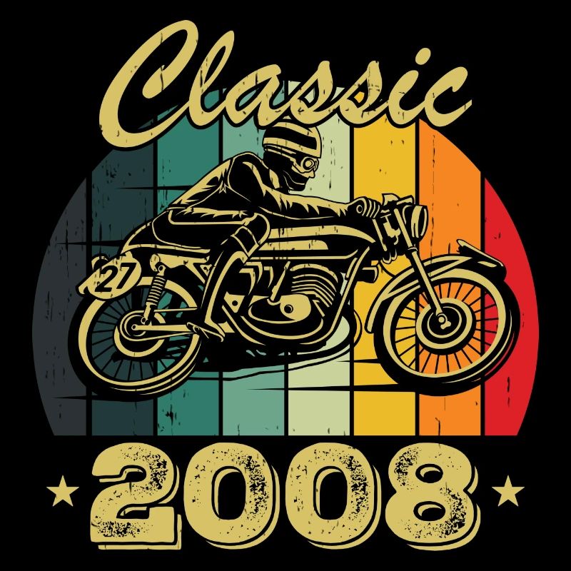 Cadeau D’anniversaire Classique vintage Né en 2008