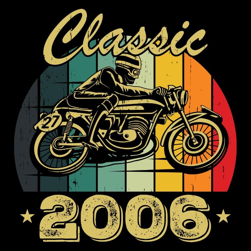 Cadeau D’anniversaire Classique vintage Né en 2006