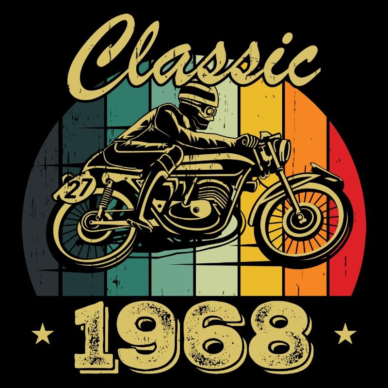 Cadeau D’anniversaire Classique vintage Né en 1968