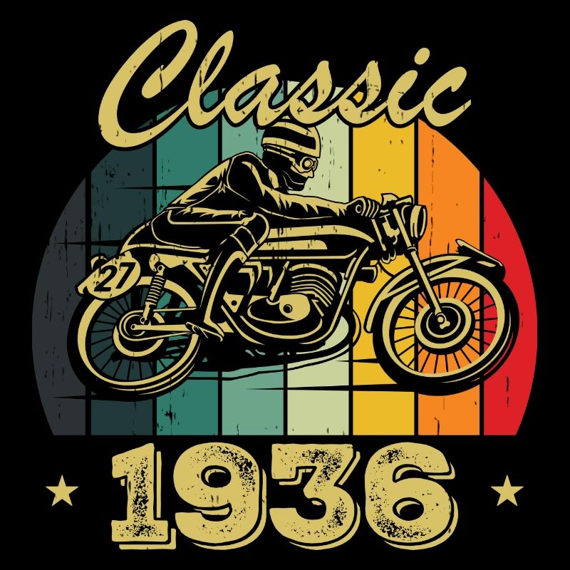 Cadeau D’anniversaire Classique vintage Né en 1936