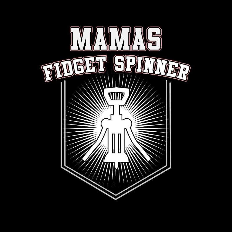 Mama's Fidget Spinner looks funny. Gift.