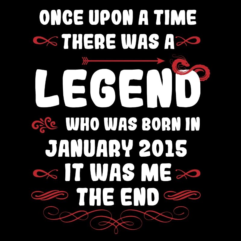 Es war einmal eine Legende. Januar 2015 Geburtstag