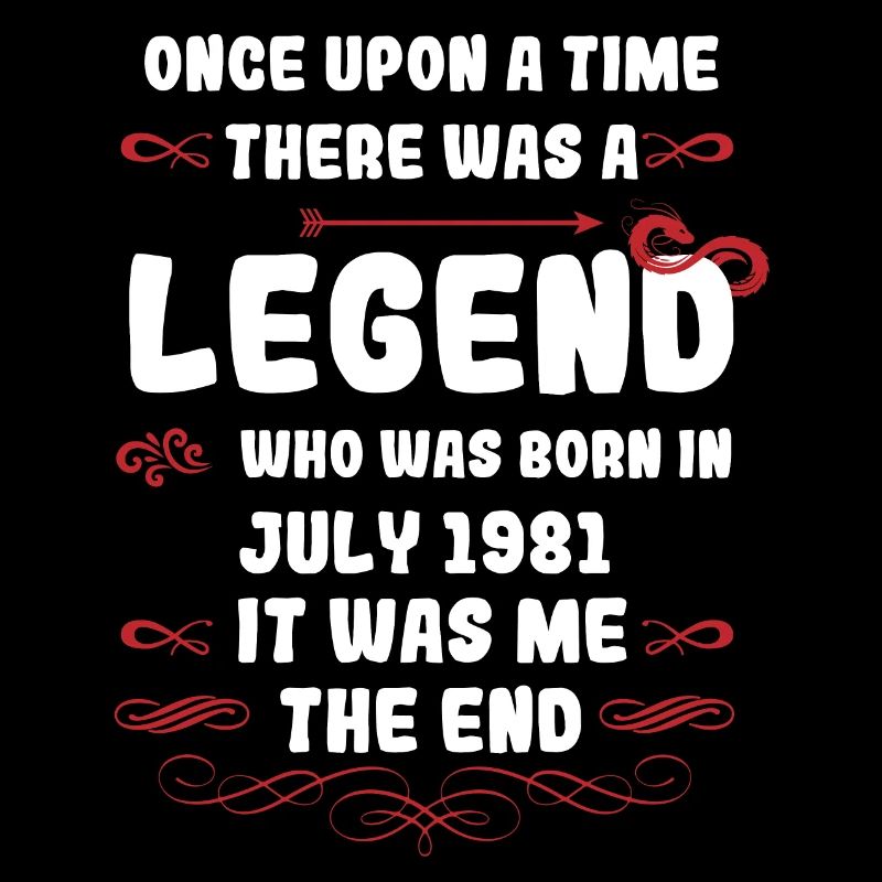 Es war einmal eine Legende. Juli 1981 Geburtstag