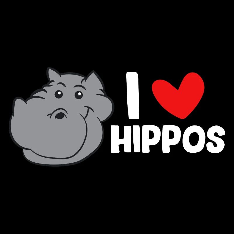 Nilpferd - I love hippos