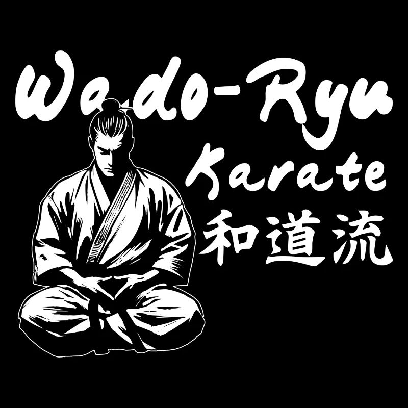 Wado Ryu Karate Kanji Kimono Martial Arts Dojo
