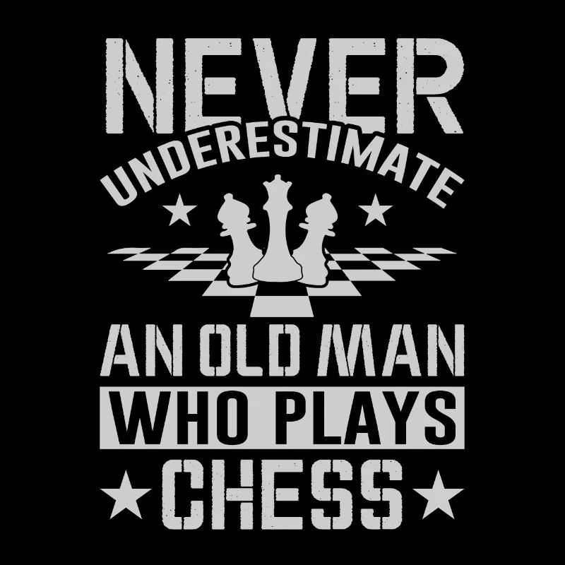 An Old Man Who Plays Chess