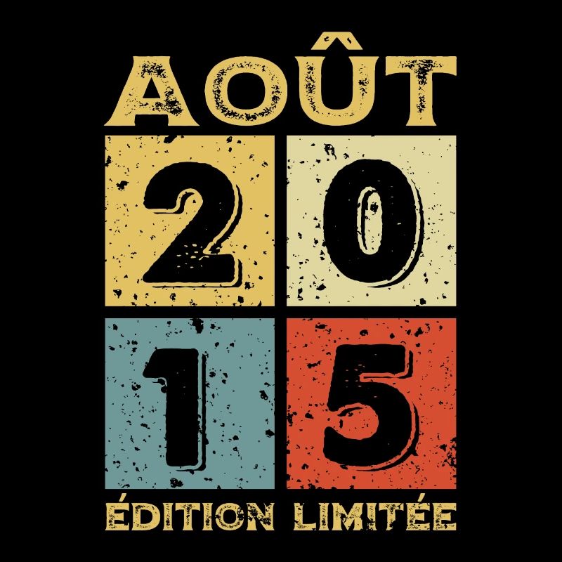 Août 2015 Original Idée Cadeau Anniversaire