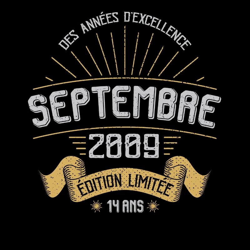 Septembre 2009 Original Idée Cadeau Anniversaire