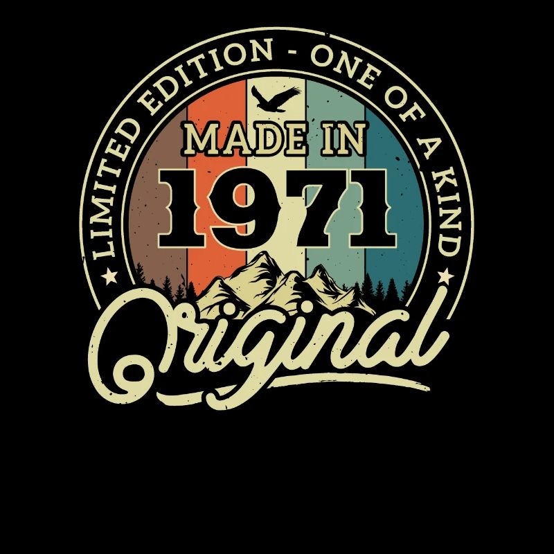 1971 Geburtstags-Geschenk Idee