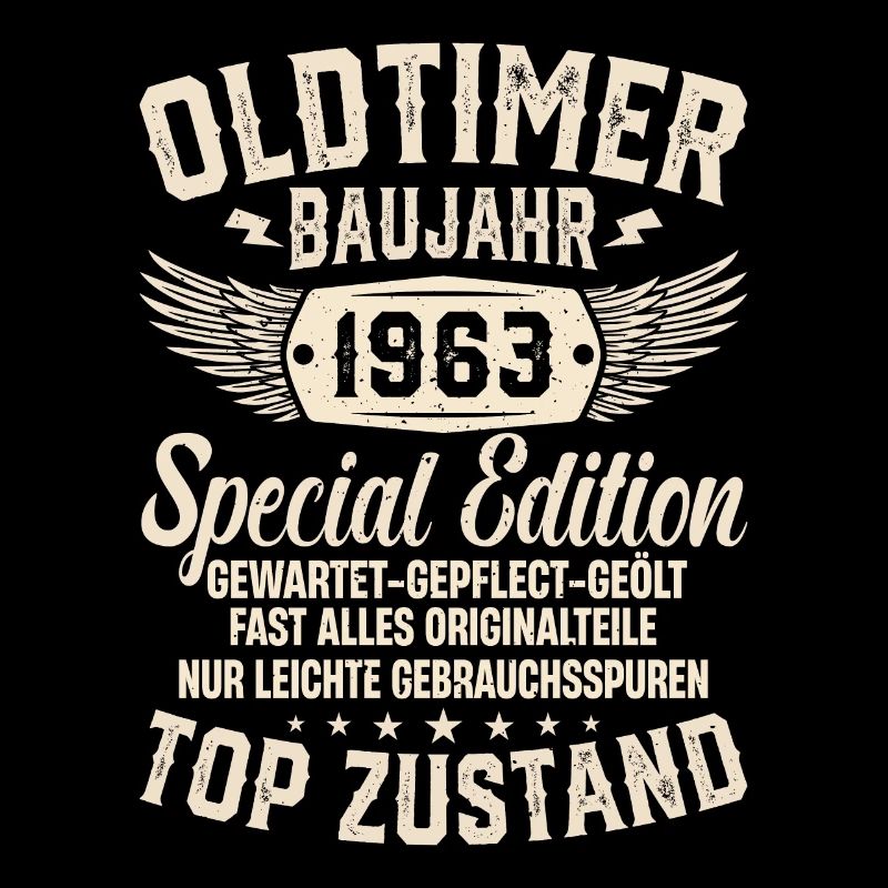 1963 Oldtimer Geburtstagsgeschenk