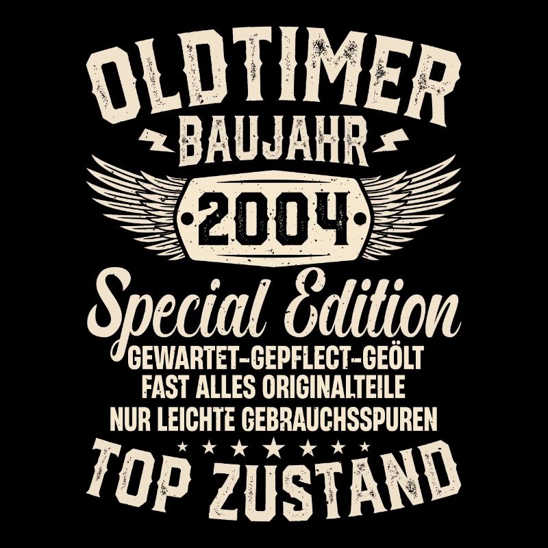Retro Geschenk 2004er Oldtimer