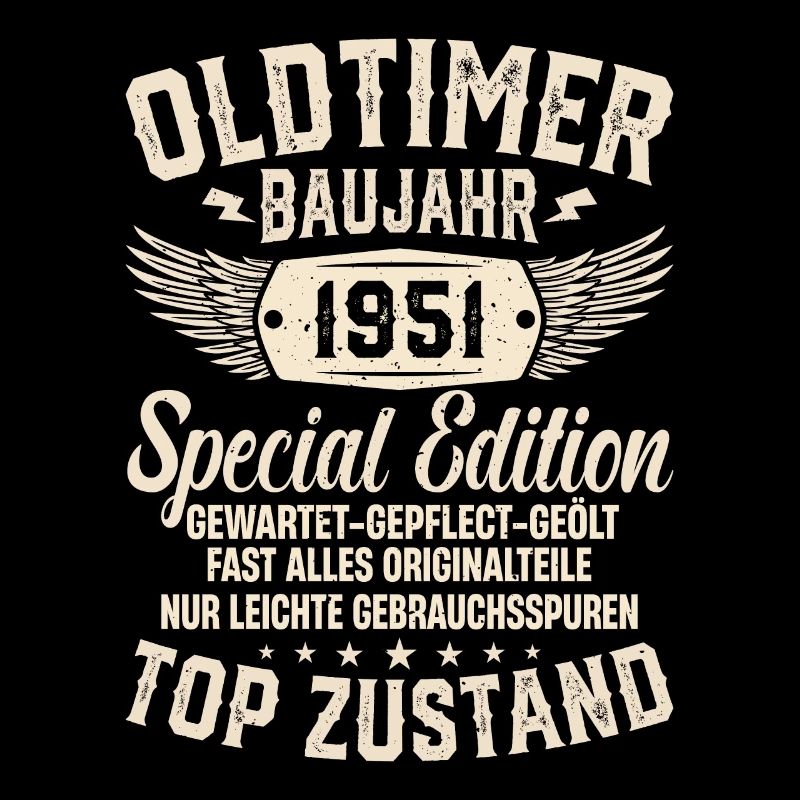1951 Oldtimer Geburtstagsgeschenk