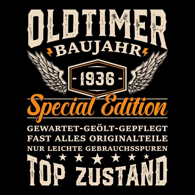 1936 Oldtimer Geschenk