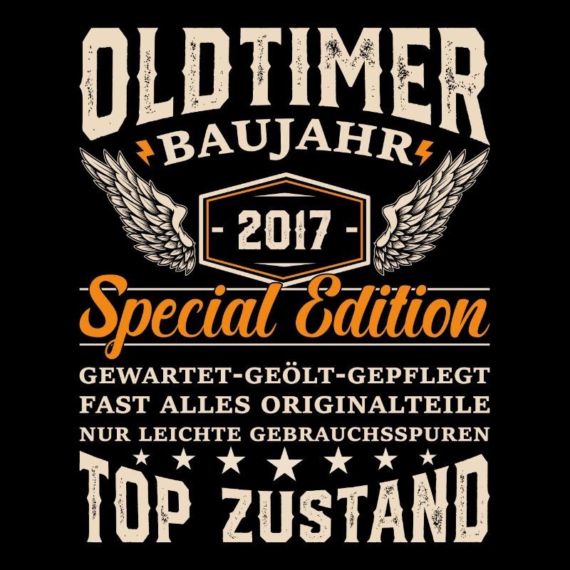 Kultiges Geschenk 2017er Oldtimer