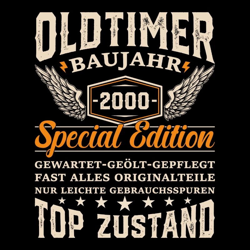 Klassischer 2000er Geburtstag