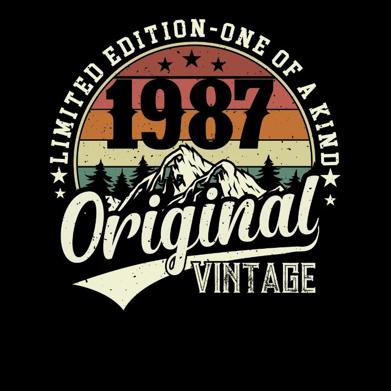 Cadeau élégant pour le 37e anniversaire de 1987