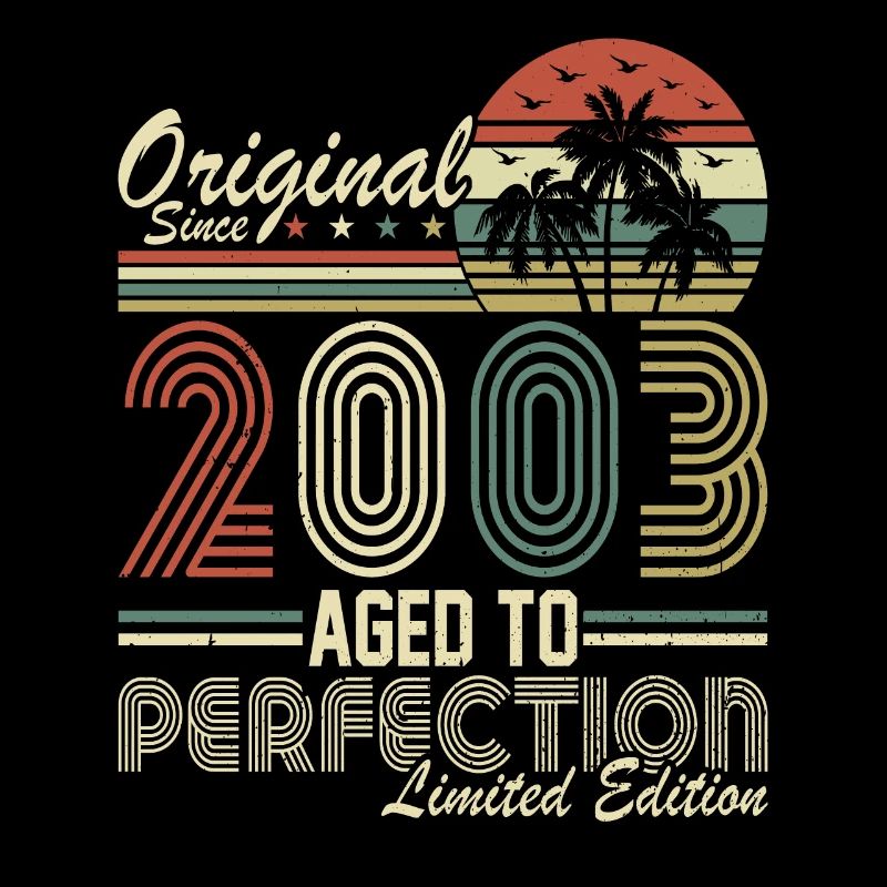 Vintage 2003 Geburtstag