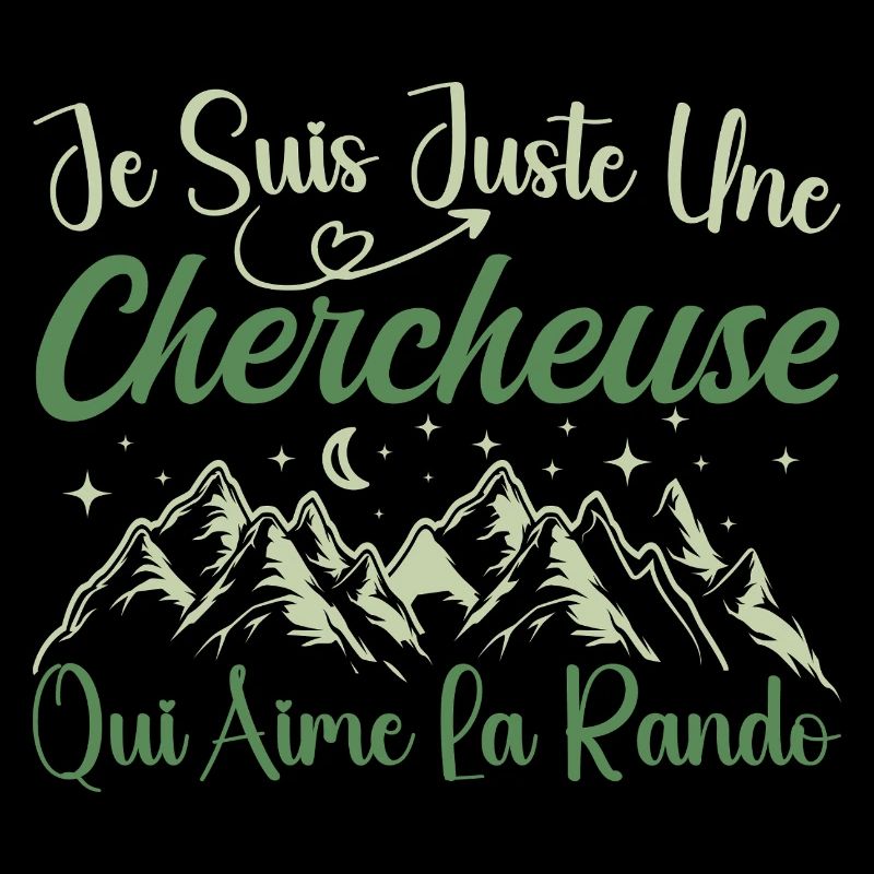 Chercheuse aventurier passionnée de Randonnée