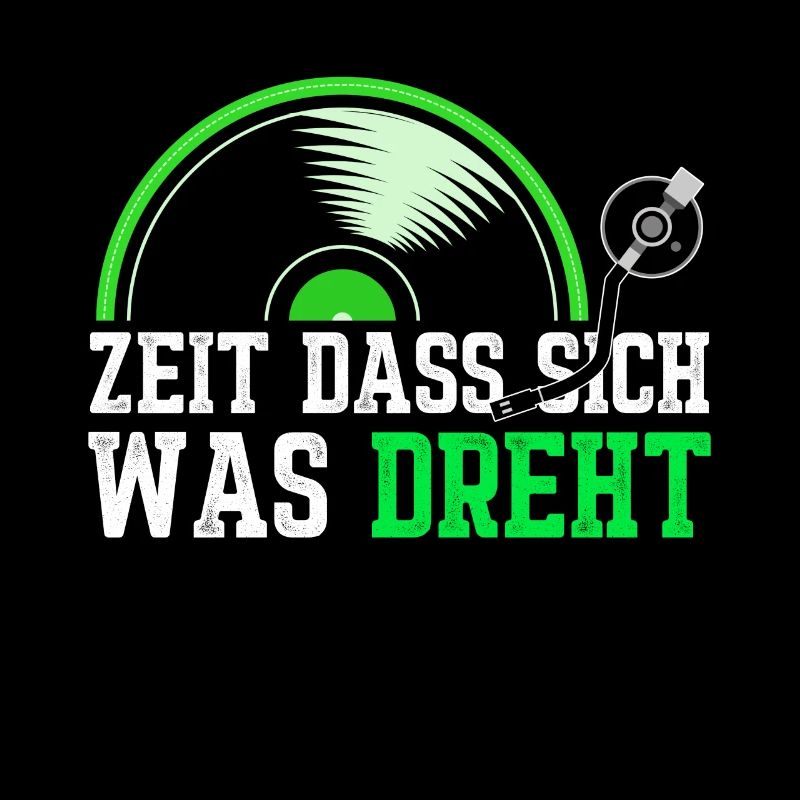 Zeit das sich was dreht - Retro Design