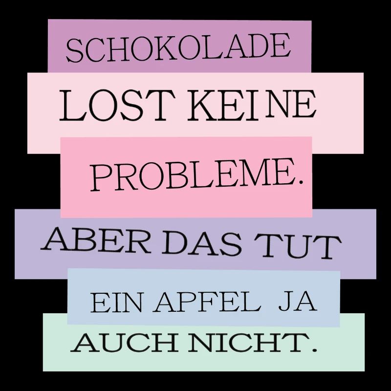 Schokolade vs. Apfel