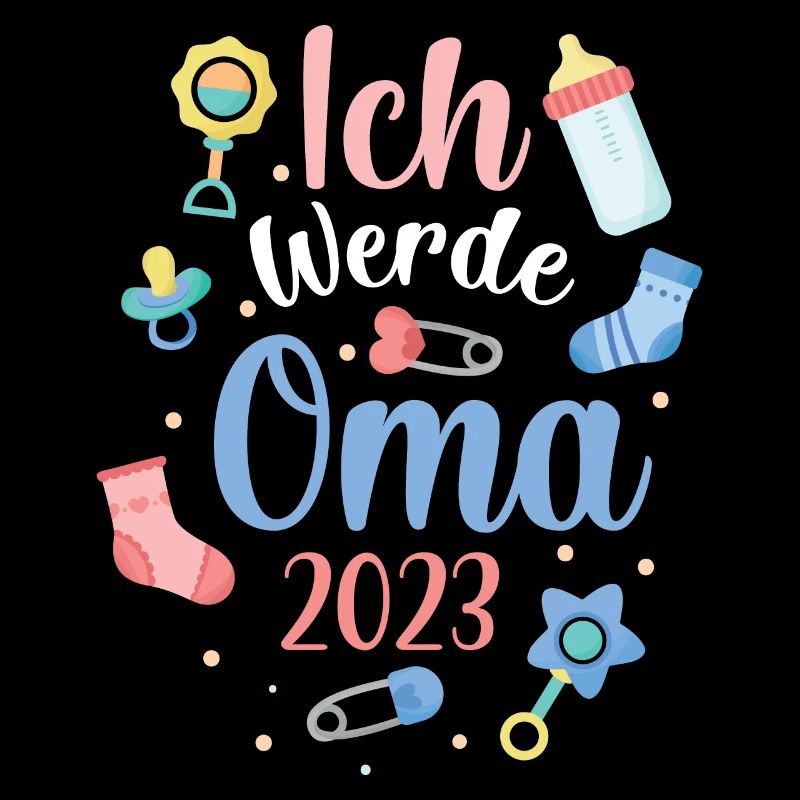 Ich Werde Oma 2023 süßes werdende Großmutter