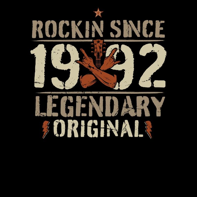 1992 30 Jahre Rock and Roll Geburtstag Geschenk