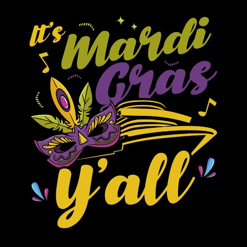 C’est le carnaval, les gens Mardi Gras cadeau