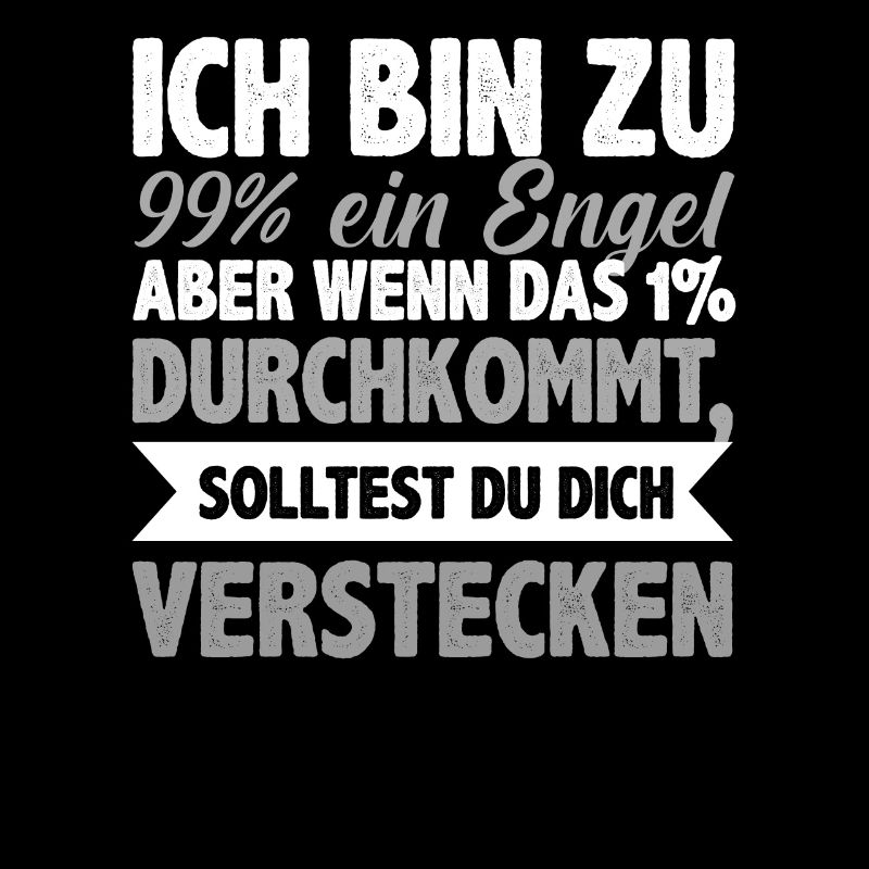 Ich Bin Fast Ein Engel verstecken lustig Spruch
