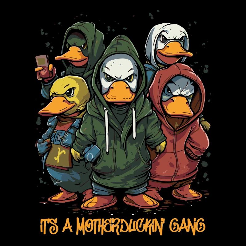 L’ornithorynque marche les canards de rue