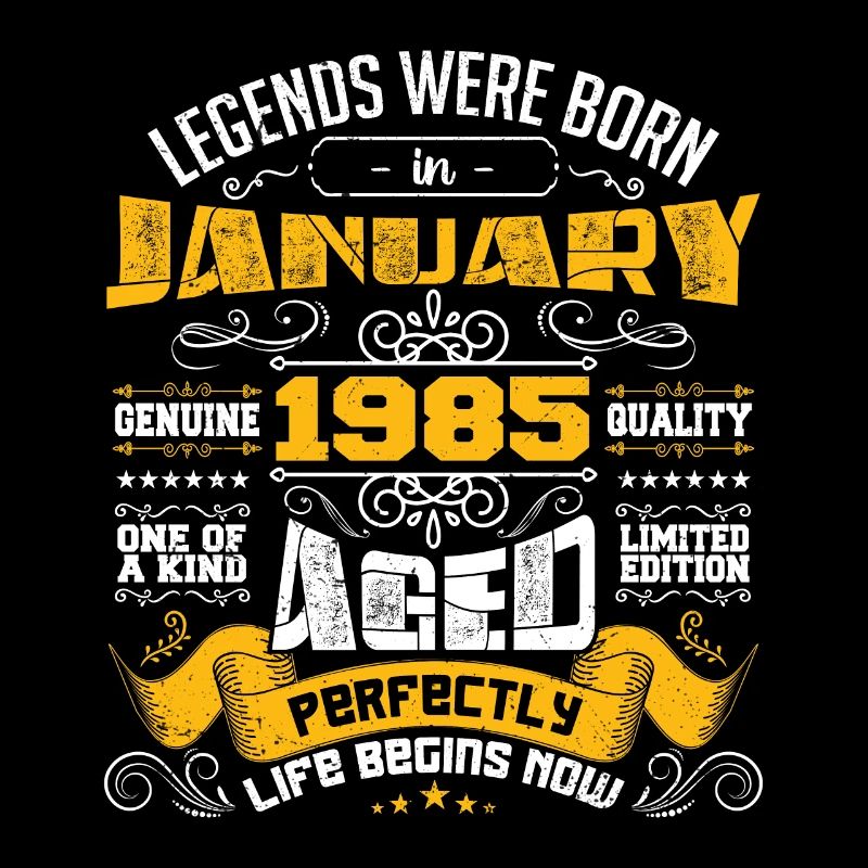 Legends wurden im Januar 1985 geboren