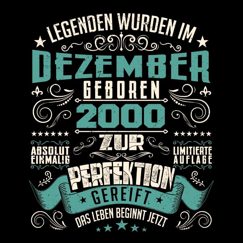 Legenden werden geboren im Dezember 2000
