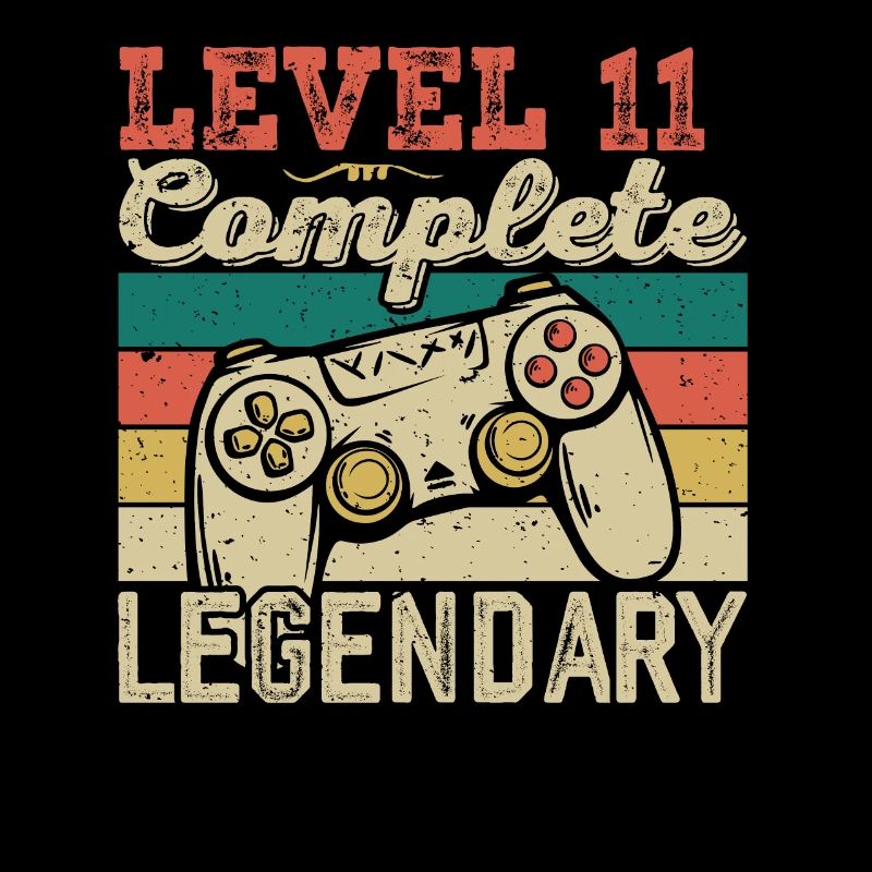 Level 11 Complete, 11th Birthday Gift