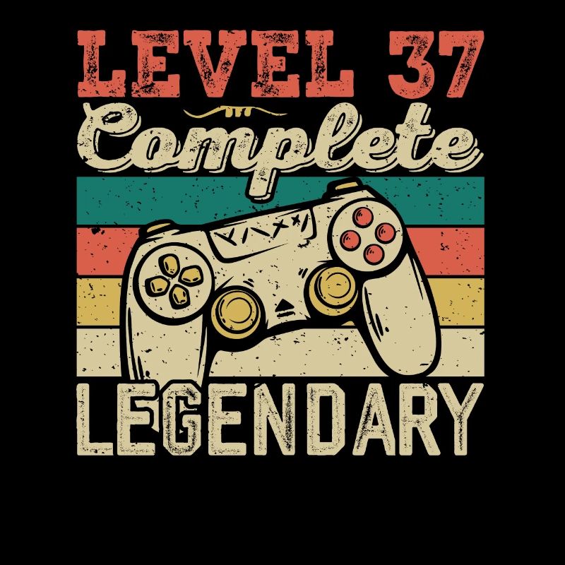 Niveau 37 Complete, Cadeau D'anniversaire 37 Ans