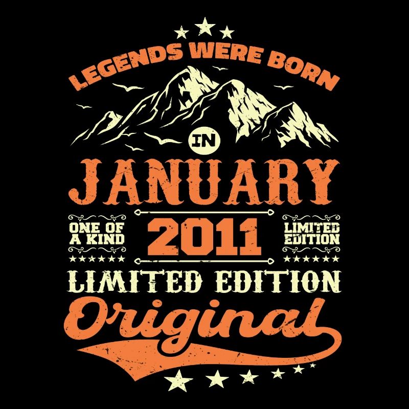 Legendary since January 2011 Vintage Retro 2011