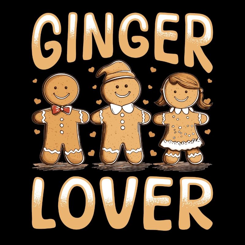 Funny Christmas Gingerbread Ginger Lover