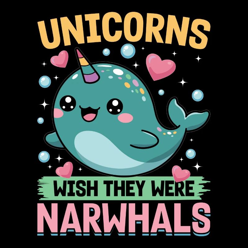 Narval Chibi Kawaii