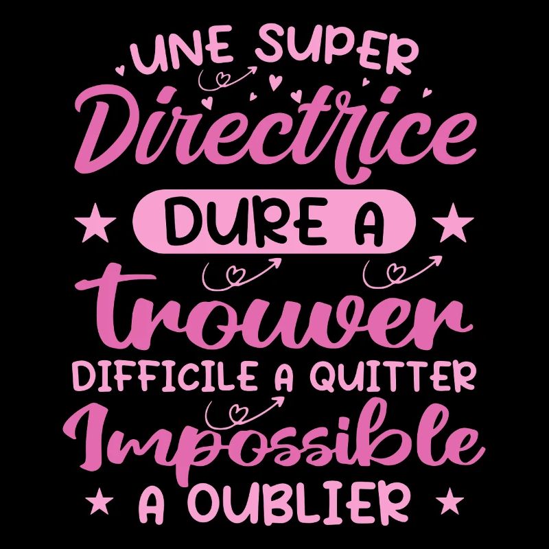 Une Super Directrice - Cadeau directrice