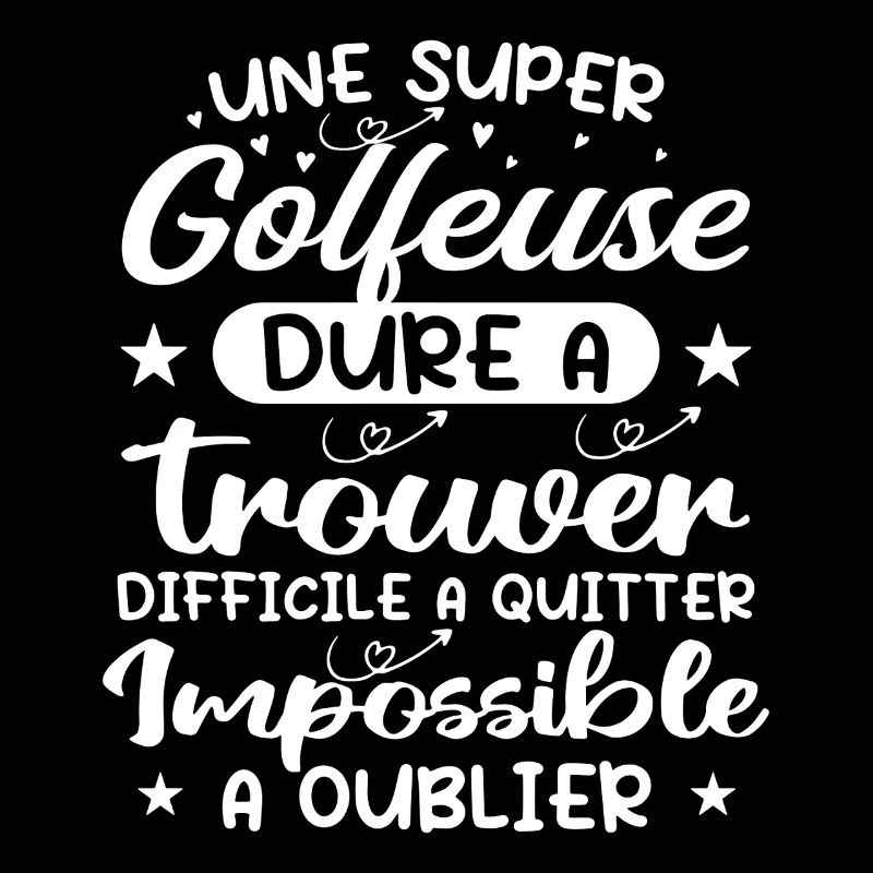 Une Super Golfeuse - Cadeau golfeuse