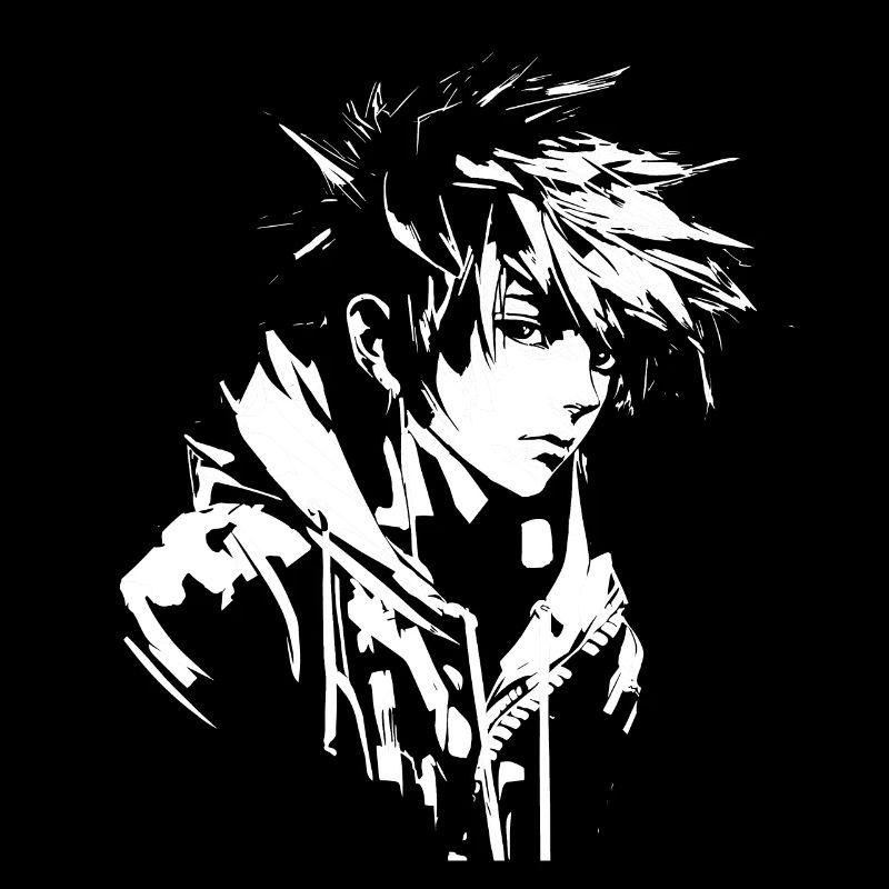 Anime Junge Design