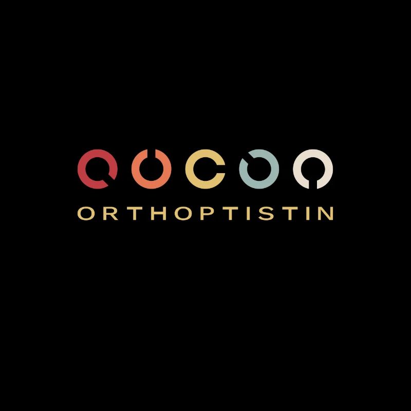 Orthoptist Profession Retro 90s Gift