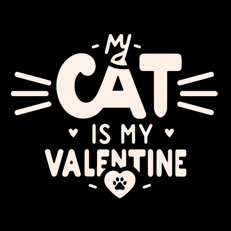 Mon chat est mon Valentin