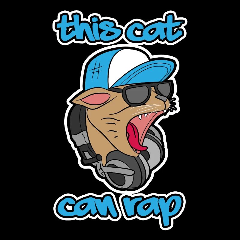 This cat can rap, Mc Cat